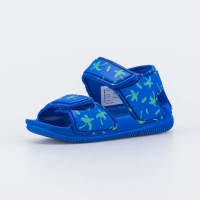 125085-11 синий туфли пляжные ясельная, малодетская Полимерн.мат.