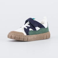 134023-11 бел-син полуботинки ясельная, малодетская Комбинирован. 21-24 (2-2-2-2)